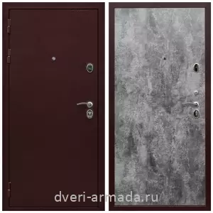 С порошковым напылением, Дверь входная Армада Престиж Антик медь / МДФ 6 мм ПЭ Цемент темный