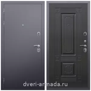 C порошковой окраской, Дверь входная Армада Люкс Антик серебро / МДФ 16 мм ФЛ-2 Венге
