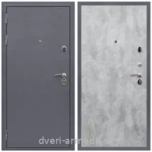С порошковым напылением, Дверь входная Армада Престиж Антик серебро / МДФ 6 мм ПЭ Цемент светлый