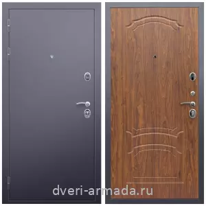 Входные двери Йошкар-Ола, Дверь входная металлическая утепленная Армада Люкс Антик серебро / МДФ 6 мм ФЛ-140 Морёная береза двухконтурная