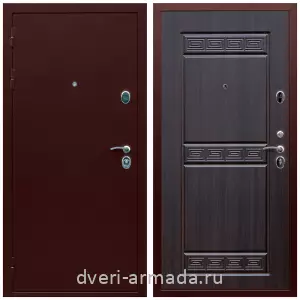 Входные двери Йошкар-Ола, Дверь входная элитная в квартиру стальная Армада Люкс Антик медь / МДФ 10 мм ФЛ-242 Эковенге с панелями