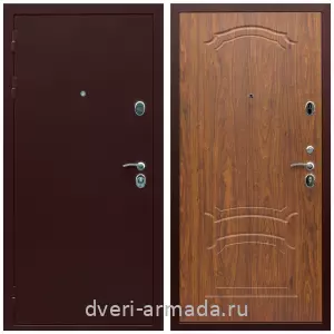 Входные двери с замками Mottura, Дверь входная утепленная Армада Люкс Антик медь / МДФ 6 мм ФЛ-140 Мореная береза