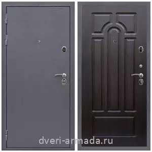 Темные входные двери, Дверь входная Армада Престиж Антик серебро / МДФ 16 мм ФЛ-58 Венге