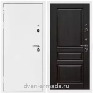 Дверь входная Армада Оптима Белая шагрень / ФЛ-243 Венге