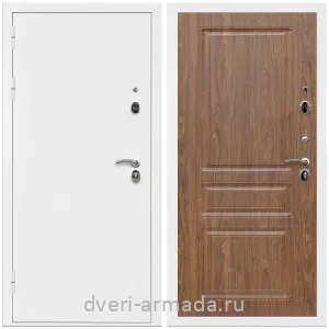 Дверь входная Армада Оптима Белая шагрень / ФЛ-243 Мореная береза