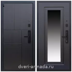 Входные двери со вставками, Дверь входная Армада Бастион МДФ 16 мм Kaadas S500 / МДФ 16 мм ФЛЗ-120 Венге