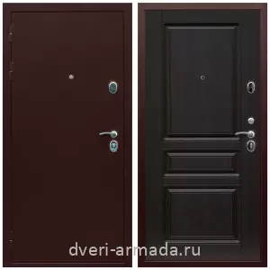 Входные двери Йошкар-Ола, Дверь входная Армада Люкс Антик медь / МДФ 16 мм ФЛ-243 Венге