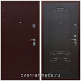 Входные двери Йошкар-Ола, Дверь входная элитная Армада Люкс Антик медь / ФЛ-140 Венге утепленная парадная