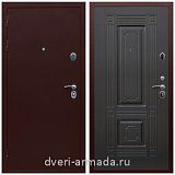 Входные двери Йошкар-Ола, Дверь входная Армада Люкс Антик медь / ФЛ-2 Венге со звукоизоляцией в офис  эконом