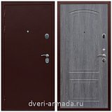 Заводские входные двери, Дверь входная Армада Люкс Антик медь / ФЛ-138 Дуб Филадельфия графит с шумоизоляцией с МДФ панелями