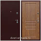 Дверь входная Армада Люкс Антик медь / МДФ 16 мм ФЛ-243 Мореная береза