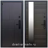 Дверь входная Армада Бастион МДФ 16 мм Kaadas S500 / ФЛЗ-Сити Венге